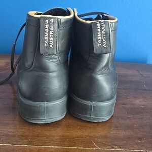 Blundstone Black Leather Lace-up Boots